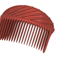 Hair-comb-15-v5-02.png FRENCH PLEAT HAIR COMB Multi purpose Female Style Braiding Tool hair styling roller braid accessories for girl headdress weaving fbh-15B 3d print cnc