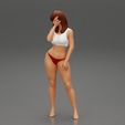 Girl-0018.jpg Beautiful slim body of mid adult woman wearing bra and bikini