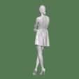 DOWNSIZEMINIS_womanstanddress395c.jpg WOMAN STAND PEOPLE CHARACTER DIORAMA