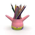 PatrickStarPreview.19.4.jpg Patrick Star Pencil Holder - 3D Printable Digital File