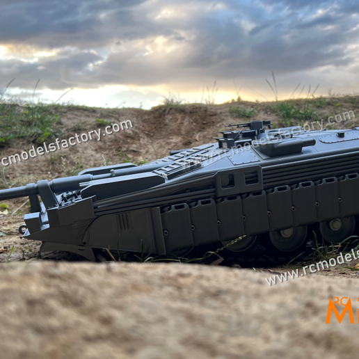 Obrázek9.png Stridsvagn 103 C (S-tank, Strv.103C)  1/16 RC tank