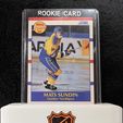 IMG_4006.jpeg NHL Sport Card Display Stand - Standard Top Loader