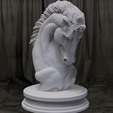 HORSE-BUST.6.png #01  'HORSE' THE SYMBOL OF COURAGE & FREEDOM (DECOR.)