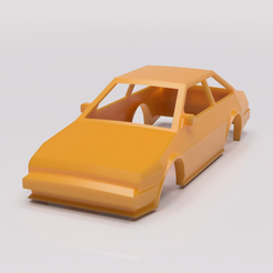 TruenoRender3.png STL file Trueno AE86 Coupe 1:24 Scale Car・3D printing template to download