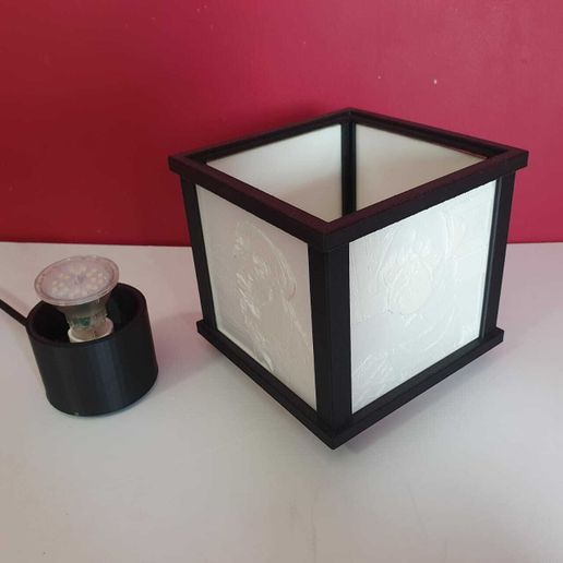 4.jpeg 3D-Datei Rotierende Lithophan-Lampe- Lámpara de Litofanias Rotatoria・3D-druckbare Vorlage zum herunterladen, maxiel_aj
