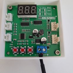 1.jpg Box for "ZHIYU" Driver Module DC 12V 24V 48V 2 Channel PWM 4-Wire Fan Temperature Controller