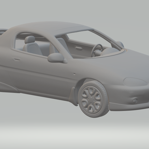 🚗 Mazda mx3・Arquivo STL para ・Cults