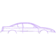monte carlo ss 2003.stl Wall Silhouette: Chevrolet Set