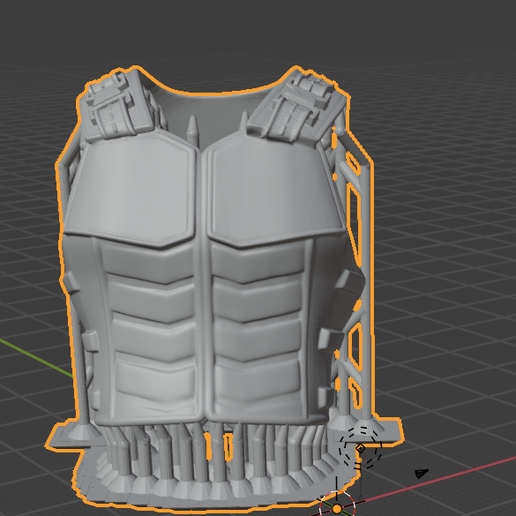 Hero vest armour for marvel legends,mafex,mcfarlane dc and mezco 3D model