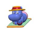 5.jpg HIPPO BABSI BABY FOR 3D PRINT STL