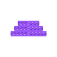 Base_3_level.obj Set of 10x round / cube / hexagon / TOWER BASES