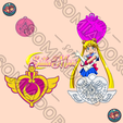 PACKLLAVEROS.png 4 Keychain sailormoon brooch transformation