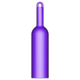 wine_earring_MK-design.STL Archivo STL WINE BOTTLE EARRING・Idea de impresión 3D para descargar