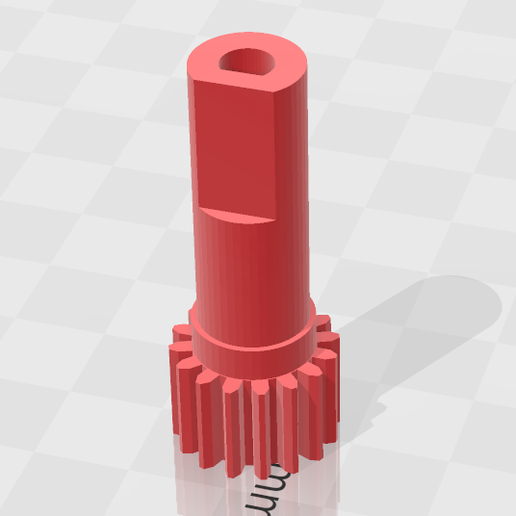 Scania G400 HEATER GEAR 3D model