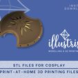 Listing-Graphics_7.jpg CAMP Shield STL FILES [Percy Jackson and the Olympians]
