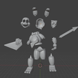 Capture-d'ecran-2025-12-03-222620.png Bonnie Toy Animatronic -Fan-Made-Multi-Part 3D Printable Model (FNAF Inspired)