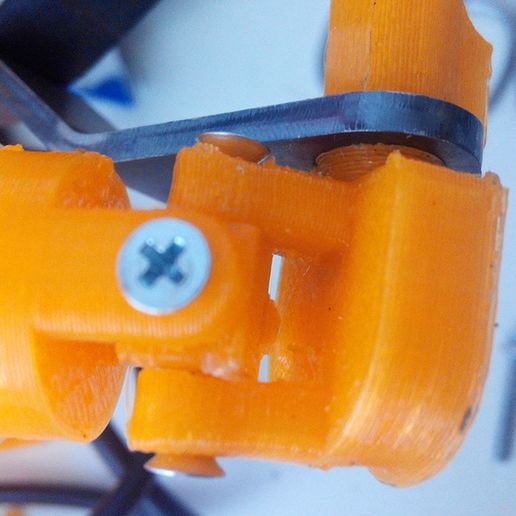 3D printable universal coupling 3D model