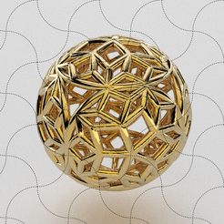 Gn048.png Download STL file Fine Jewelry, Geometric Model 047 • Model to 3D print, jewbroken