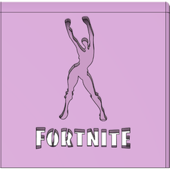 Image_4.png STL file Phone Holder Phone stand Fortnite-True heart・Model to download and 3D print