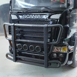 20221205_132137.jpg Fichier STL Siku Control BULLBAR pour Scania Topline Truck 1:32・Modèle à télécharger et à imprimer en 3D, Svenheger67