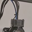 Ender 3, 3 V2, 3 pro, 3 max, двойной 40-мм осевой вентилятор hot end duct / fang. CR-10, прямой привод Micro Swiss и совместимость с боуденом. Для печати не требуется поддержка