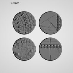 40mmHexed_Hamlet_WEB1.jpg Файл STL 4x 40MM ОВАЛЬНЫЙ ШЕСТЕРЕНЧАТЫЙ ГАМЛЕТ ОСНОВЫ ДЛЯ КУРСИРОВАННОГО ГОРОДА・3D-печатная модель для загрузки