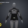 Third Sister's Armor by 3Demon > es a. 4 ? . ) z= , BA | /, A my Fichier 3D Troisième sœur Reva - Ensemble de modèles・Modèle pour imprimante 3D à télécharger, 3D-mon