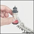 Vermilion-Lighthouse-3.jpeg VERMILION LIGHTHOUSE - N (1/160) SCALE MODEL LANDMARK
