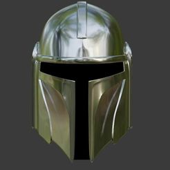 Capture1.JPG STL file Mandalorian Helmet Alternative Design・3D print design to download