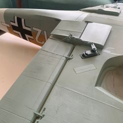 20210521_094937537_iOS.jpg Flap coupling modification for 3Dlabprint Messerschmitt Bf 109 F model