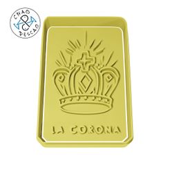 MX_Lottery_02.jpg La Corona - Lotería Mexicana SET 1 (no 2) - Cookie Cutter - Fondant - Polymer Clay