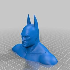batmanbust_reworked.jpg Archivo STL gratis Busto de Batman - reconstrucción limpia Hi-Res.・Objeto de impresión 3D para descargar