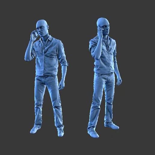 CHARACTER MAN FIGURE A74 3D model