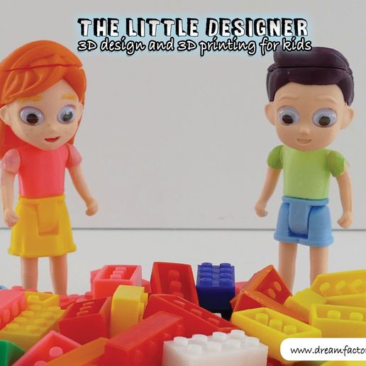 TLD kids 03.jpg STL-Datei The Little Designer kids kostenlos herunterladen • 3D-Drucker-Modell, yanizo