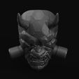 untitled.123.jpg Oni mecha samurai mask 3D print ready
