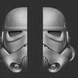 5453453453.jpg Stormtrooper helmet life size scale from Rouge one 3D print model
