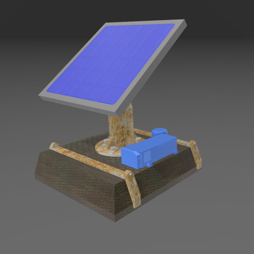 ☀️ solar power・ STL File for 3D printing・Cults