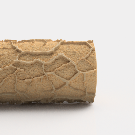 Cracked Wall Texture Roller for Clay