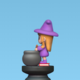 Cod1135-Halloween-Chess-Witch-3.png Halloween Chess - Witch
