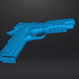 4.png Bul Armory 1911 EDC 4.25 Real size 3d scan