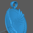 med-4.-8.png Eagle Medallion / Medaillon mit Adler