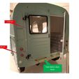 Diapositive3.jpg STL-Datei 2CV LIEFERWAGEN TYP AK 400 ZUBEHÖR kostenlos・3D-Druck-Vorlage zum herunterladen
