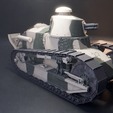 T-23.png Renault FT-17 - WW1 French Light Tank 3D model