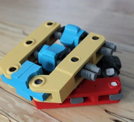 3D Printed Hand-Screw Clamp Free STL JakeJake Cults11.jpg Hand-Screw Clamp