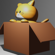 catinbox_02.png Archivo OBJ Cat in box・Design para impresora 3D para descargar, Mayfven