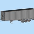 8.jpg Container Trailer scale. Semi trailer frame shipping container chassis