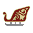 sl2.png STL file Santa Sleigh・3D printable design to download