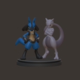 lucario-and-mewtwo.png lucario  and mewtwo