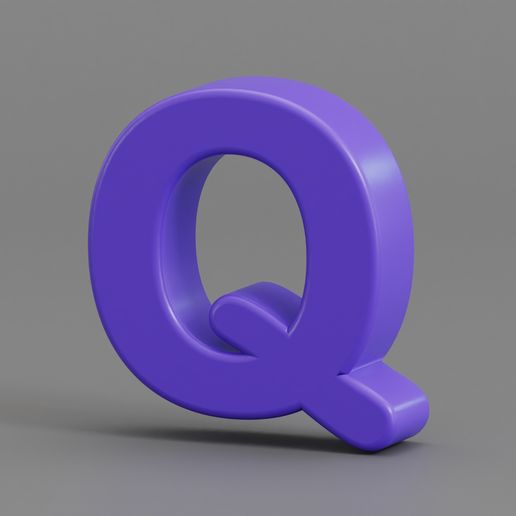 Alphabet Q Letter