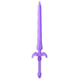 excalibur de kirito.STL Kirito's Holy Excalibur Sword